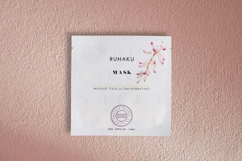 🌱 RUHAKU Maschera Idratante in cotone