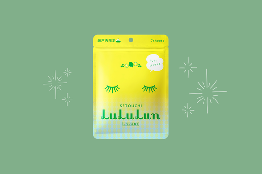 LULULUN - Premium Sheet Mask Setouchi Lemon / Maschera purificante illuminante al limone Setouchi (confezione da 7)