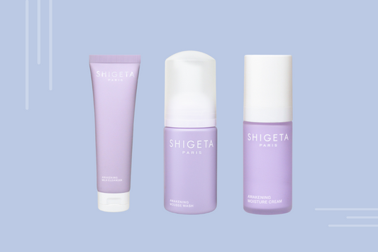 KIT ROUTINE SHIGETA (versione 2) - doppia detersione con crema idratante RICCA